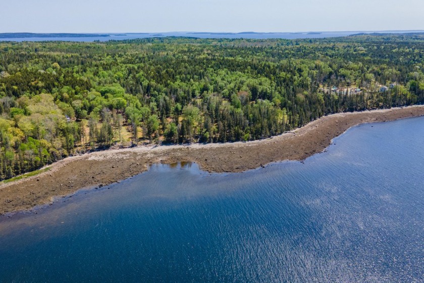 Beautiful west facing waterfront parcel with 540 feet of beach - Beach Acreage for sale in Islesboro, Maine on Beachhouse.com