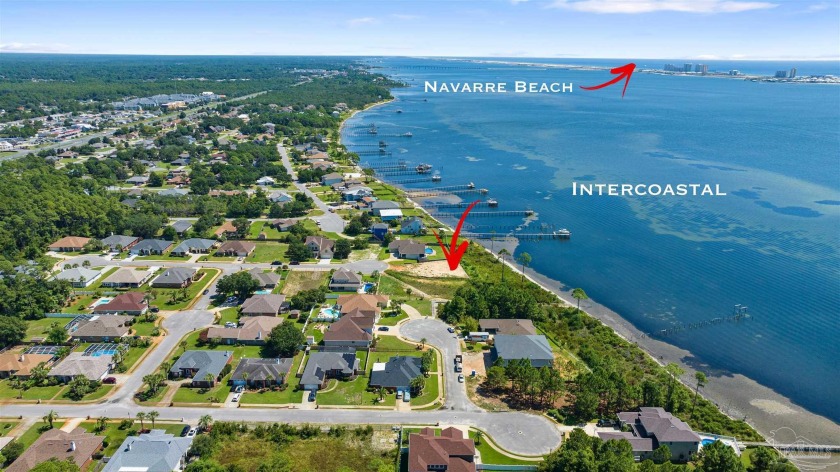 Fully cleared and ready to build Waterfront Lot with 111' clean - Beach Lot for sale in Navarre, Florida on Beachhouse.com