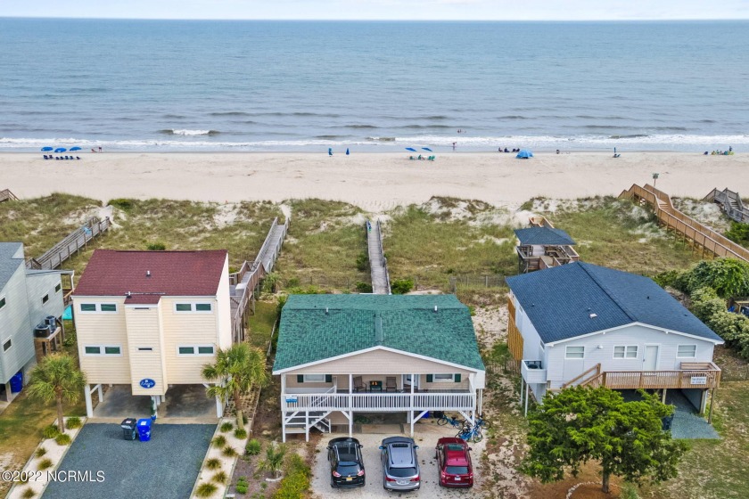 Welcome to this 5 bedroom and 3 bath peaceful oceanfront - Beach Home for sale in Ocean Isle Beach, North Carolina on Beachhouse.com