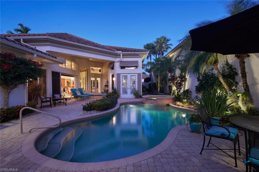 Exclusive opportunity to own this stunning courtyard home in the - Beach Home for sale in Naples, Florida on Beachhouse.com