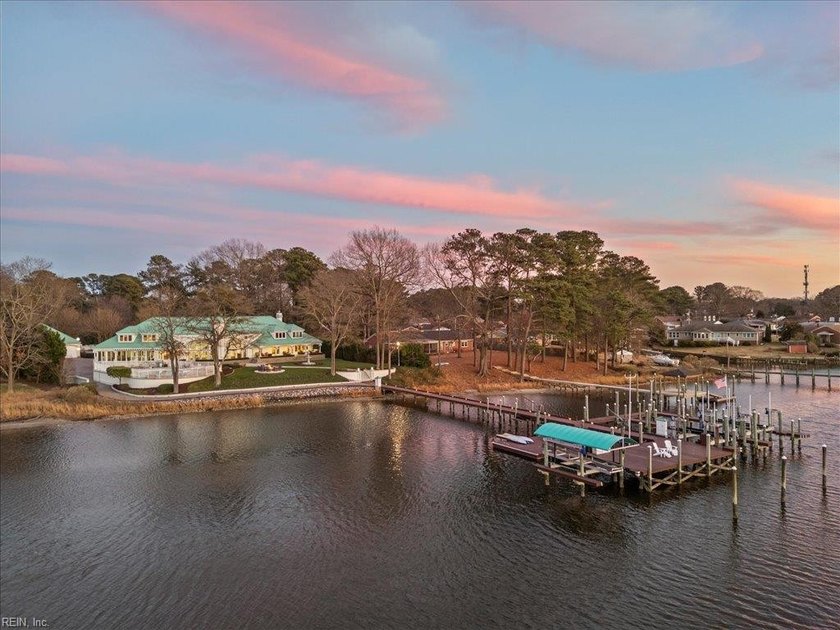 Privately gated deep water estate with quick access to the - Beach Home for sale in Chesapeake, Virginia on Beachhouse.com