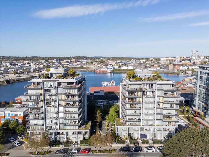 Experience elevated waterfront living at Balance at Dockside - Beach Condo for sale in Victoria, British Columbia on Beachhouse.com