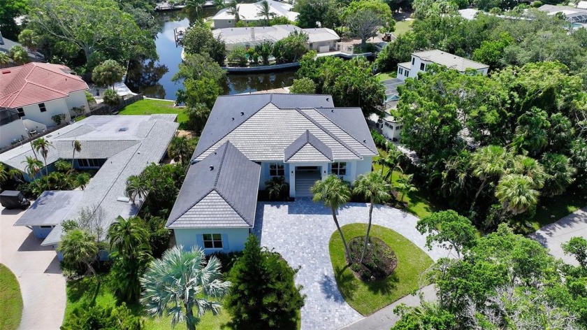 Just Completed! This brand-new, custom waterfront home on Siesta - Beach Home for sale in Siesta Key, Florida on Beachhouse.com