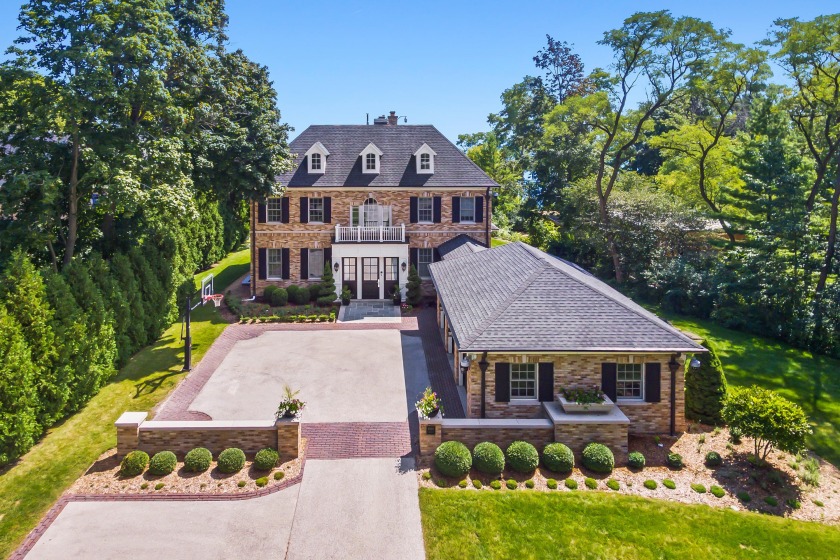 Exquisite custom-built home on coveted Barnett Ln with expansive - Beach Home for sale in Fox Point, Wisconsin on Beachhouse.com