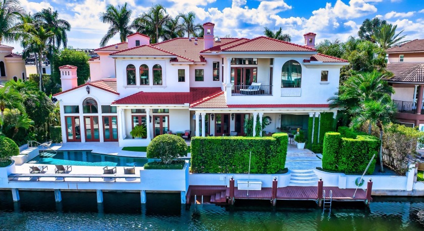 Chic Montecito style meets this Sanctuary deepwater estate sited - Beach Home for sale in Boca Raton, Florida on Beachhouse.com