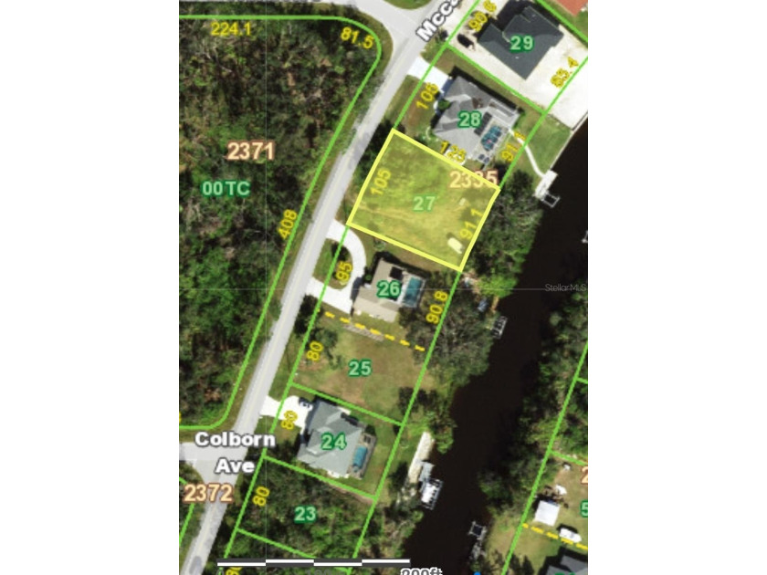 Vacant lot on canal. Houses on either side, so water and - Beach Lot for sale in Port Charlotte, Florida on Beachhouse.com