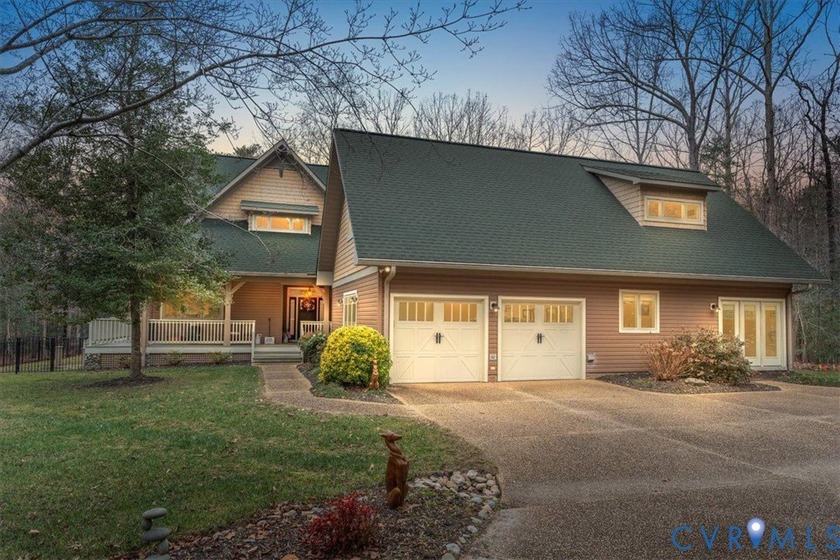 This home offers nearly 6 acres of privacy with pond views and - Beach Home for sale in Toano, Virginia on Beachhouse.com