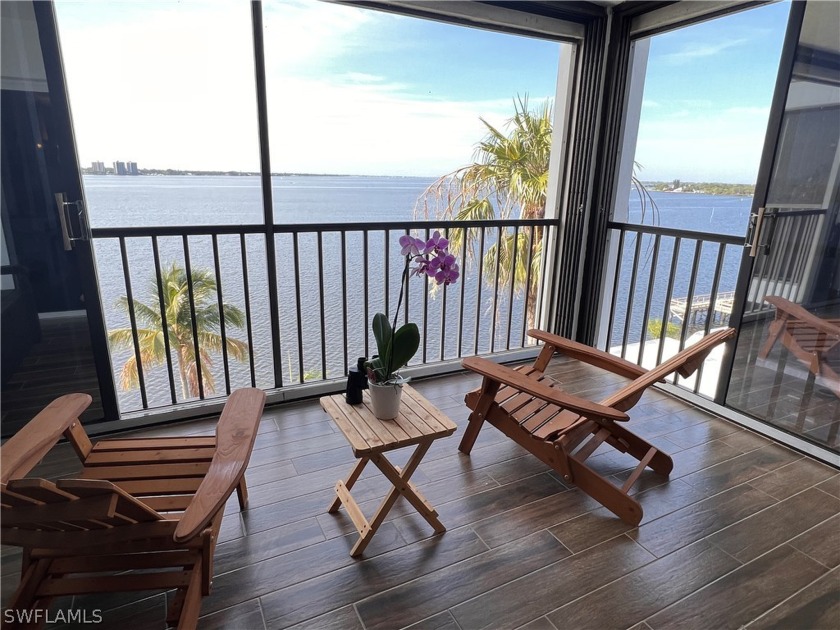 Amazing beautiful vast views of Caloosahatchee River from this - Beach Condo for sale in North Fort Myers, Florida on Beachhouse.com