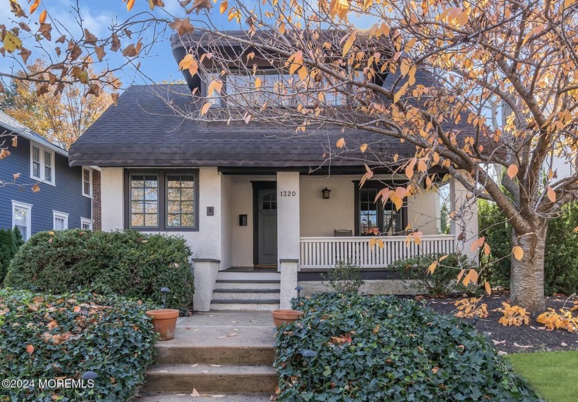 An English Cottage on the Shore. Welcome to this Arts and Crafts - Beach Home for sale in Asbury Park, New Jersey on Beachhouse.com