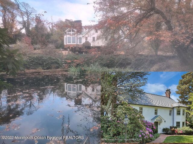 This gorgeous historical home includes a picturesque pond and - Beach Home for sale in Brielle, New Jersey on Beachhouse.com