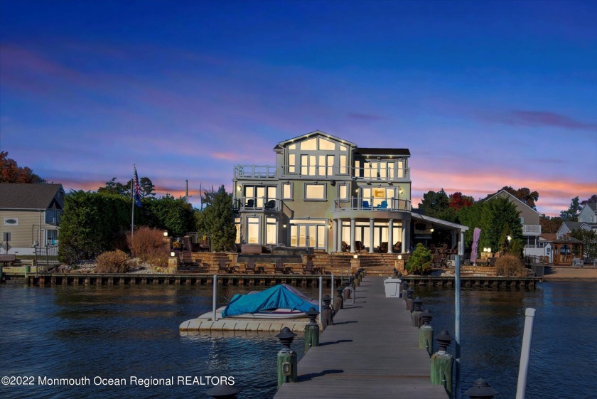 LUXURY BAY FRONT OASIS - This Extremely Private Custom Built 3 - Beach Home for sale in Toms River, New Jersey on Beachhouse.com