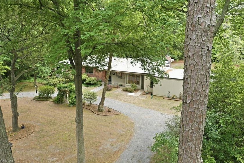 This Frank Lloyd Wright Inspired Mid Century Architecturally - Beach Home for sale in Portsmouth, Virginia on Beachhouse.com