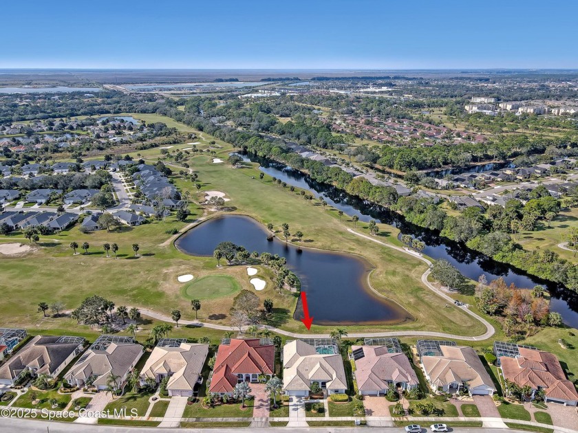 STUNNING VIEWS OF THE WATER, PRESERVE, AND GOLF COURSE! GAS - Beach Home for sale in Rockledge, Florida on Beachhouse.com