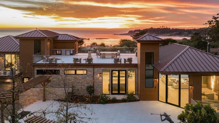 Commanding one of the most revered and tightly held vantage - Beach Home for sale in Pebble Beach, California on Beachhouse.com