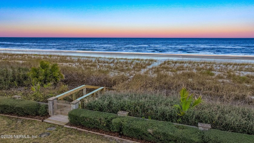 Hard to find more than 100 feet of ocean frontage this close to - Beach Lot for sale in Ponte Vedra Beach, Florida on Beachhouse.com