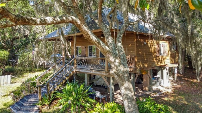 Nestled in the treetops sits this beautifully crafted Hird - Beach Home for sale in Darien, Georgia on Beachhouse.com