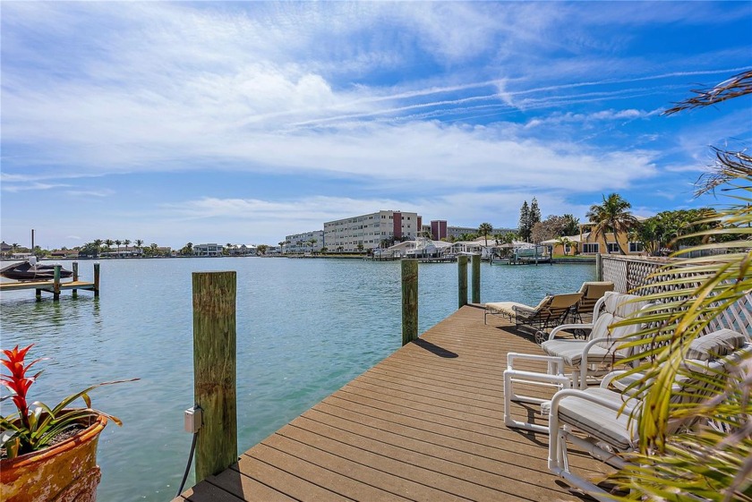 Waterfront home with a dock, located blocks away from miles of - Beach Home for sale in ST Pete Beach, Florida on Beachhouse.com