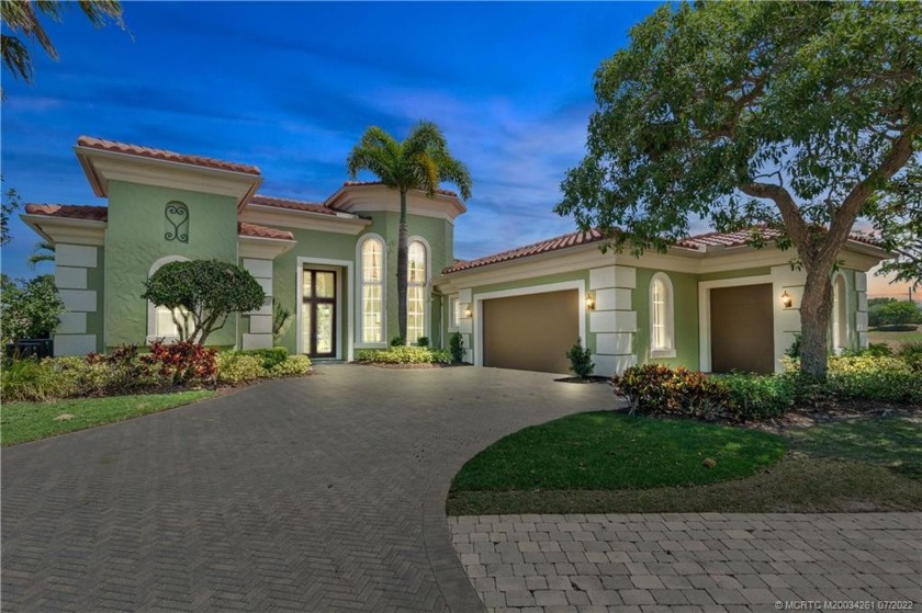Desirable 1-Story Custom Home in the Private, Gated Community of - Beach Home for sale in Port Saint Lucie, Florida on Beachhouse.com