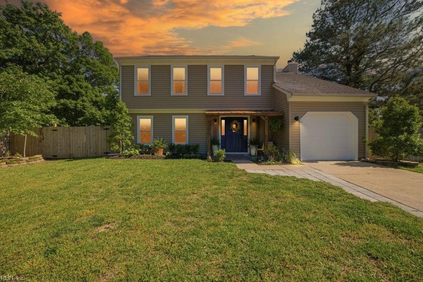 Saltwater pool, cul-de-sac setting, large fenced backyard, and - Beach Home for sale in Virginia Beach, Virginia on Beachhouse.com