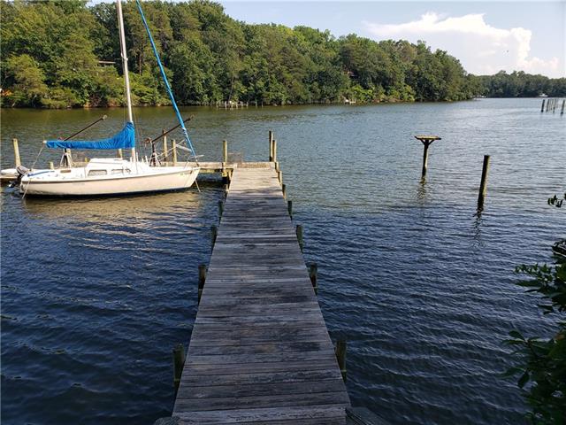 WATERFRONT! Cleared building site with private pier ready for - Beach Lot for sale in Hartfield, Virginia on Beachhouse.com
