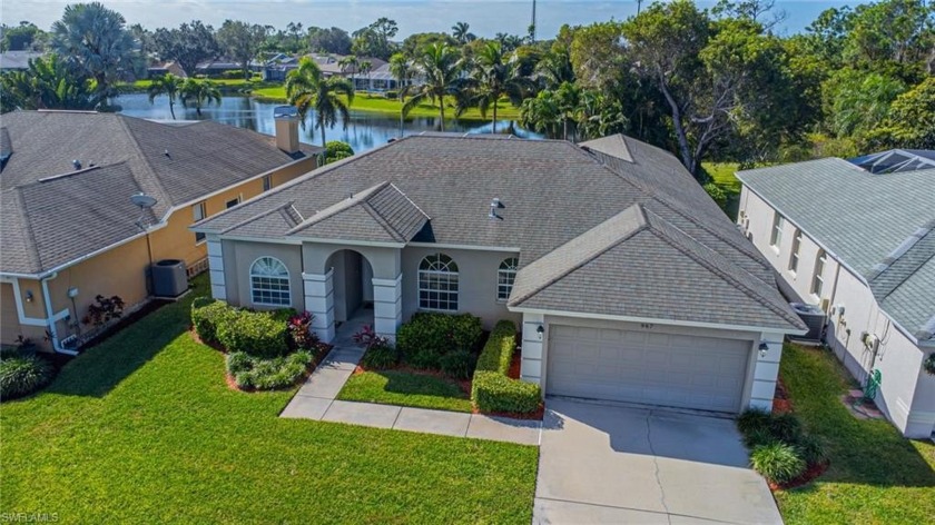 This striking Turnkey furnished home has a view of the pool and - Beach Home for sale in Naples, Florida on Beachhouse.com