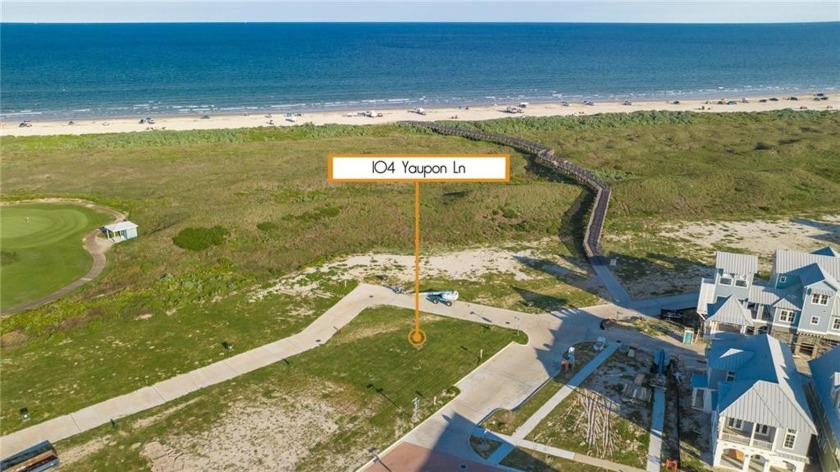 104 Yaupon Drive is a newly released beach-view, corner homesite - Beach Lot for sale in Port Aransas, Texas on Beachhouse.com