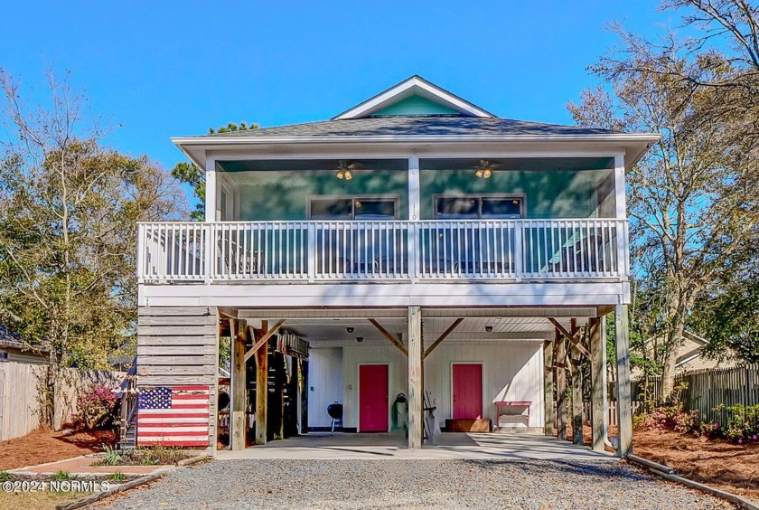 Escape to the serene coastal lifestyle in this enchanting - Beach Home for sale in Oak Island, North Carolina on Beachhouse.com