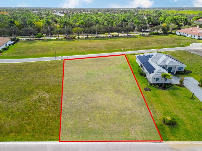 Oversized, buildable lot in the gated community of Rivella - Beach Lot for sale in Port Saint Lucie, Florida on Beachhouse.com