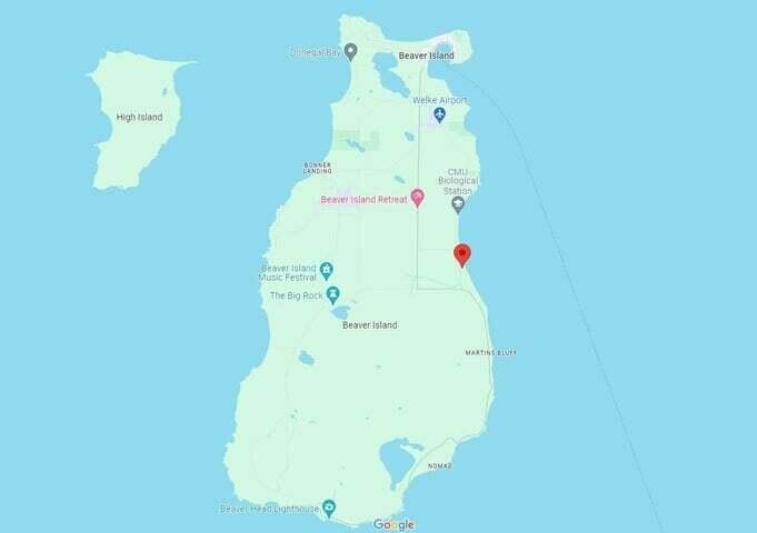 Located in the heart of beautiful Sand Bay, this 1.5 acre white - Beach Acreage for sale in Beaver Island, Michigan on Beachhouse.com