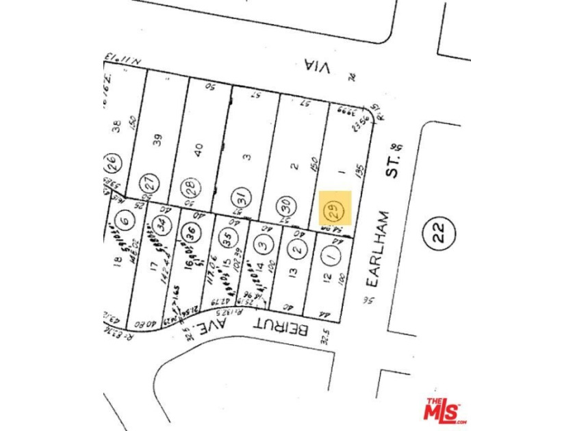 Discover the potential of this incredible corner lot on a - Beach Lot for sale in Pacific Palisades, California on Beachhouse.com