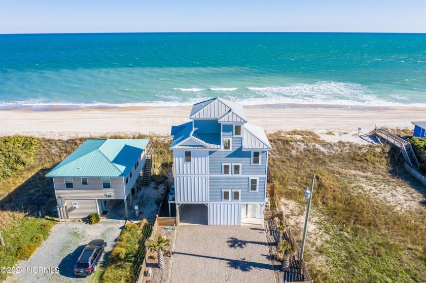 504 Ocean Drive is a stunning oceanfront opportunity set on a - Beach Home for sale in North Topsail Beach, North Carolina on Beachhouse.com