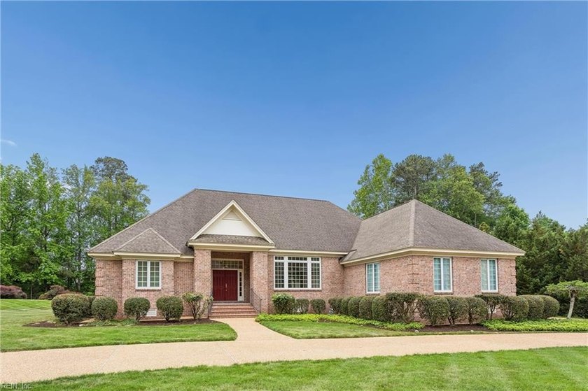 Set on a rare double lot in the sought-after gated community of - Beach Home for sale in Williamsburg, Virginia on Beachhouse.com