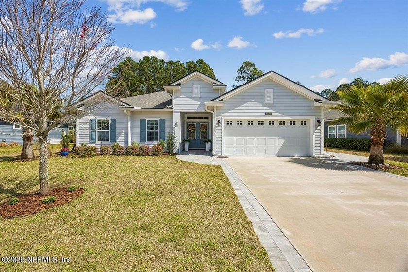 Beautifully maintained single-level home tucked away on a quiet - Beach Home for sale in Fernandina Beach, Florida on Beachhouse.com