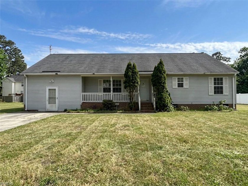 Discover the potential of this spacious 4-bedroom, 3-bath ranch - Beach Home for sale in Suffolk, Virginia on Beachhouse.com