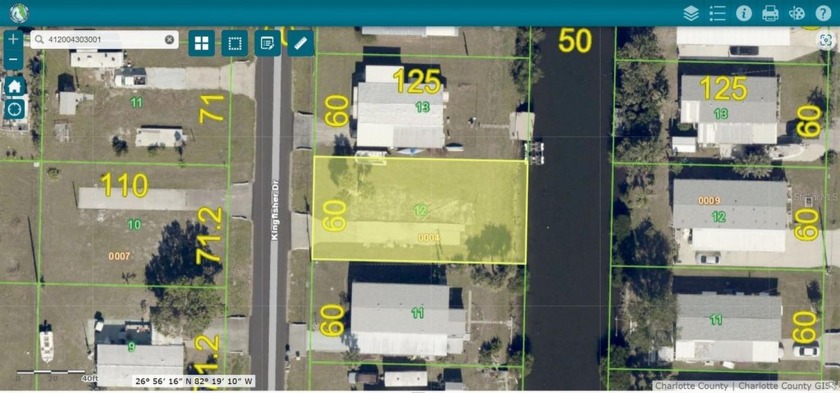 RARE OPPORTUNITY in MANATEE COVE of ENGLEWOOD to own a SALTWATER - Beach Lot for sale in Englewood, Florida on Beachhouse.com