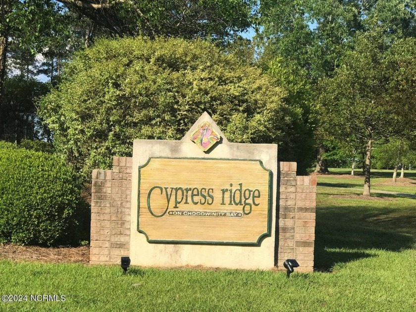 Positioned within the exclusive Cypress Ridge enclave of Cypress - Beach Lot for sale in Chocowinity, North Carolina on Beachhouse.com