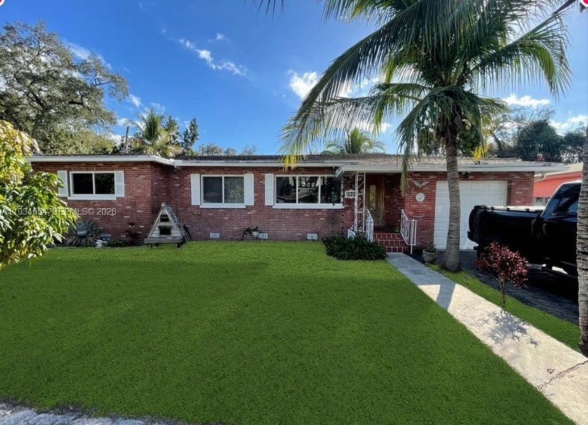This nostalgic home built in the golden era of the 50's is a - Beach Home for sale in Miami, Florida on Beachhouse.com