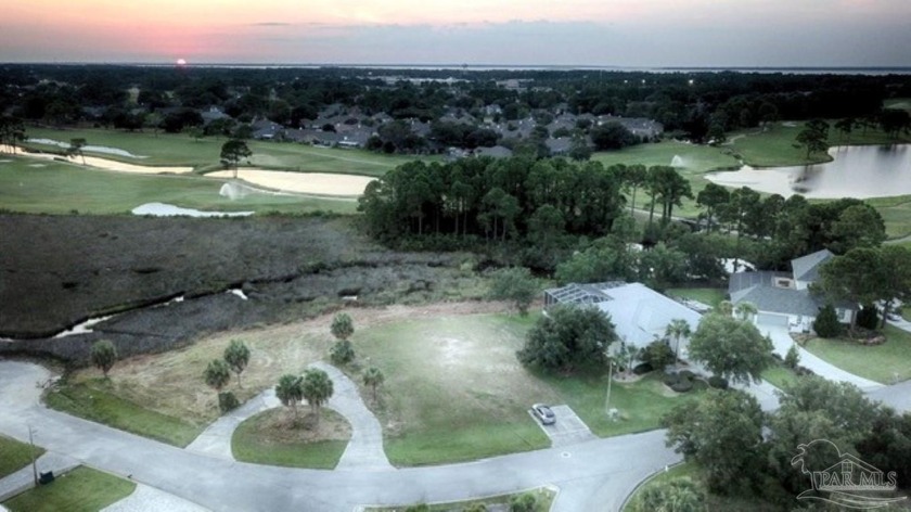 Incredible lot with unobstructed views of Tiger Point Golf - Beach Lot for sale in Gulf Breeze, Florida on Beachhouse.com