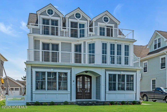 Catch the breathtaking Ocean Views from the front 2nd & 3rd - Beach Home for sale in Spring Lake, New Jersey on Beachhouse.com