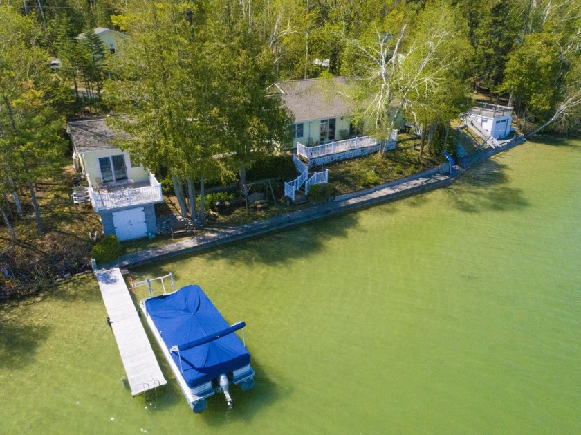 This gorgeous property on 100' of Grand Lake has charm galore! - Beach Home for sale in Presque Isle, Michigan on Beachhouse.com