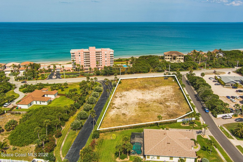 Rare opportunity to build your dream home on a High & Dry 1.29 - Beach Lot for sale in Melbourne Beach, Florida on Beachhouse.com