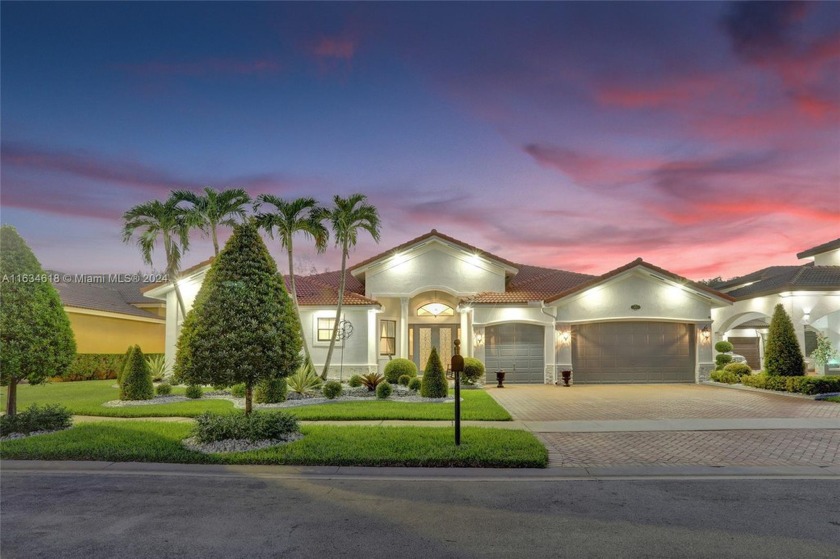 Welcome to Harbor Lake Estates! This luxurious 6-bedroom - Beach Home for sale in Miramar, Florida on Beachhouse.com