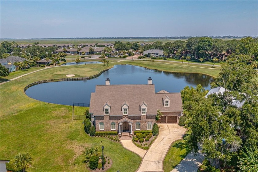 This stately home was designed to maximize the views of the lake - Beach Home for sale in Saint Simons, Georgia on Beachhouse.com