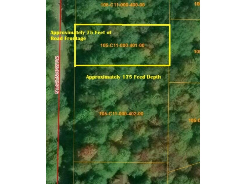 Your chance to own a part of the Cordwood Point Association - Beach Lot for sale in Cheboygan, Michigan on Beachhouse.com