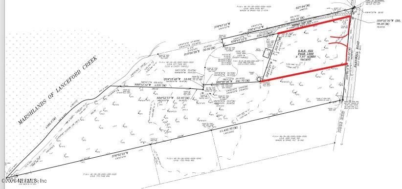 LARGE PARCEL OF LAND FOR SALE ON BARNWELL ROAD, FERNANDINA BEACH - Beach Lot for sale in Fernandina Beach, Florida on Beachhouse.com