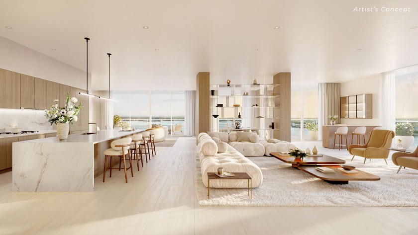 Residence 216H is a southwest corner 4- to 5-bedroom + Den, 4 - Beach Condo for sale in Palm Beach Gardens, Florida on Beachhouse.com