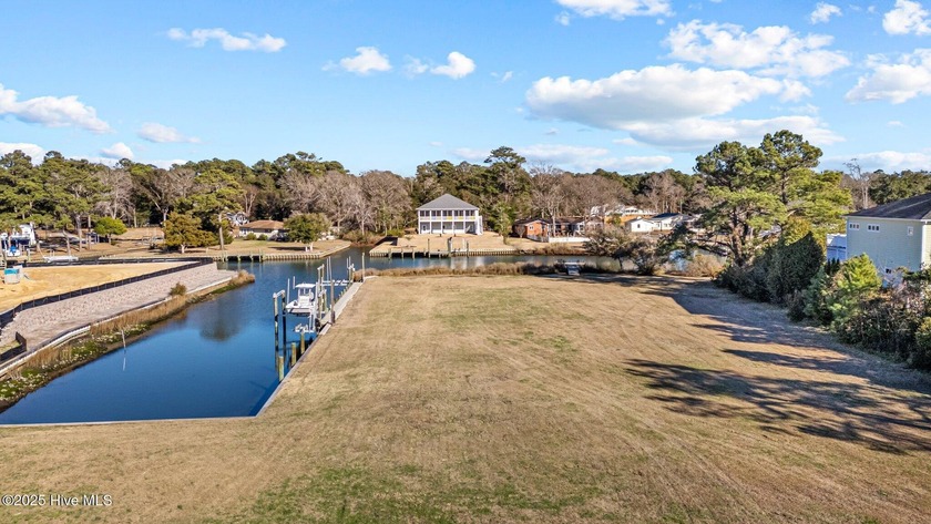 RARE WATERFRONT lot in the coveted and pristine Saltwater - Beach Lot for sale in Cape Carteret, North Carolina on Beachhouse.com
