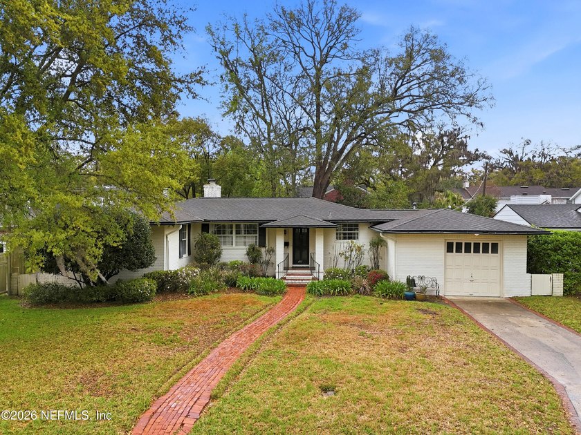 Nestled in the heart of Ortega Terrace, this one-story painted - Beach Home for sale in Jacksonville, Florida on Beachhouse.com