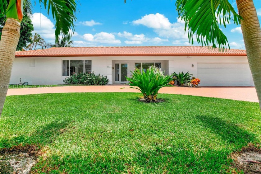 Discover this beautifully renovated waterfront home in Coral - Beach Home for sale in Fort Lauderdale, Florida on Beachhouse.com