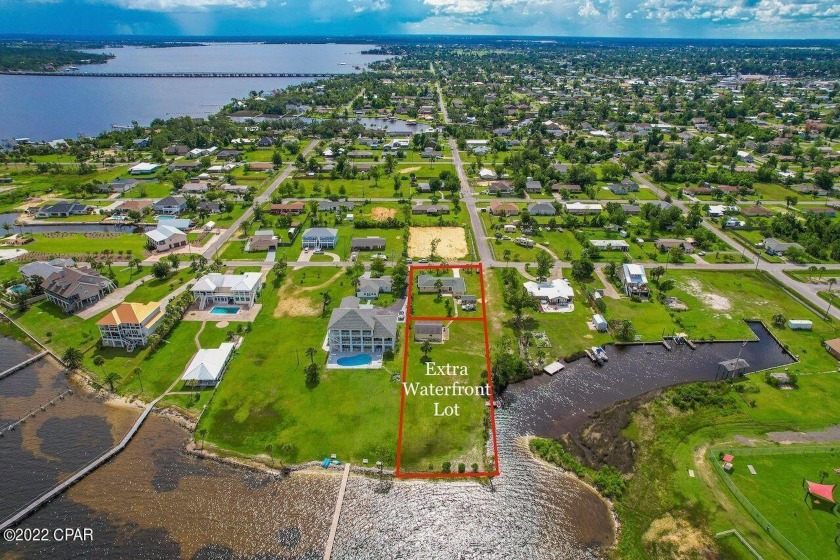 Large 2 water front lots combined  (9 & 10) with more than 90 - Beach Lot for sale in Lynn  Haven, Florida on Beachhouse.com